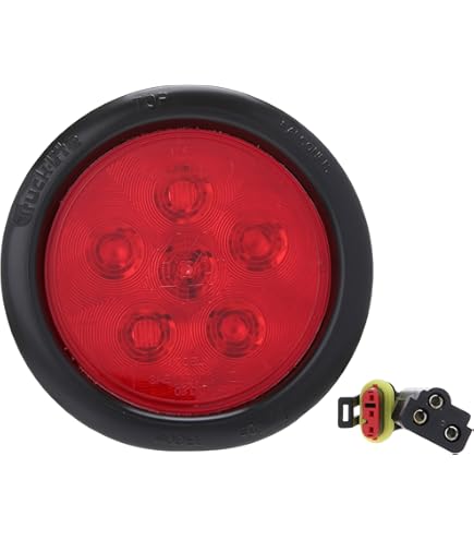 Amazon.com: TRUCK-LITE 44322R LED Lamp Super 44 Red Round